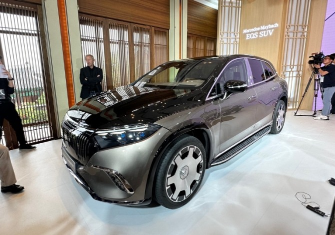 메르세데스-마이바흐 EQS SUV 사진=육동윤 글로벌이코노믹 기자