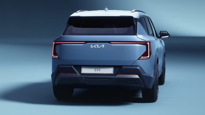 기아 EV5의 디자인. 사진=기아