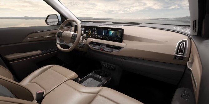 기아 EV5의 인테리어. 사진=기아