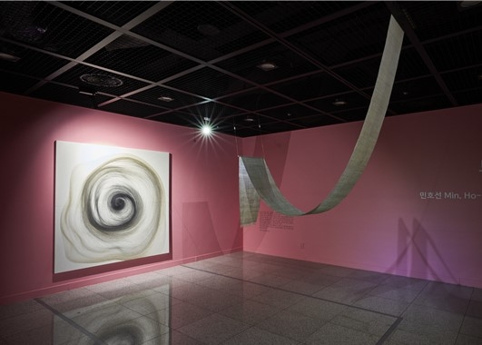민호선의 <시간의 서사>(무지개갤러리)