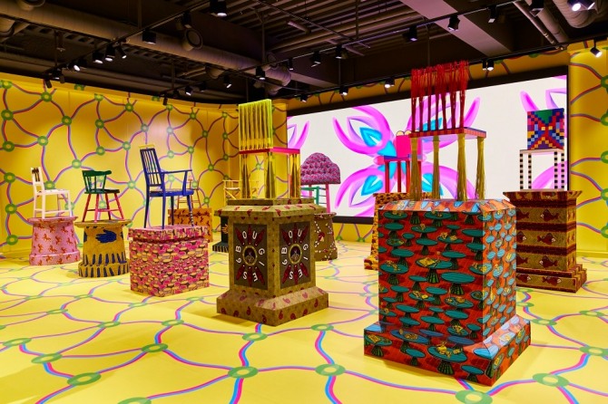 LOOKING AT ME 전시 전경  /사진=MCM