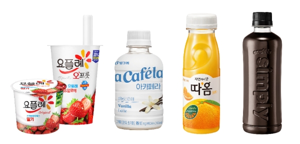 친환경 용기가 적용된 빙그레 제품 이미지. 사진=빙그레