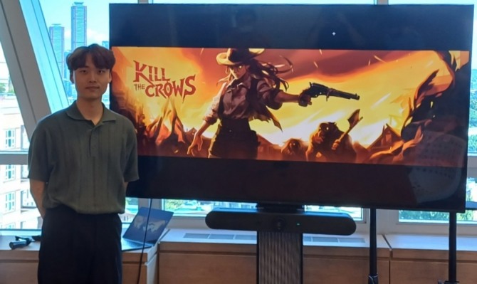 엄태윤 오민랩 '킬 더 크로우즈' 총괄 프로듀서(PD). 사진=이원용 기자