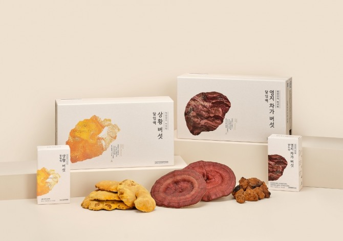 버섯달임액 제품 2종 이미지. 사진=KGC인삼공사