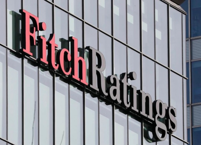 글로벌 신용평가사 피치(Fitch)사 로고(사진=로이터)