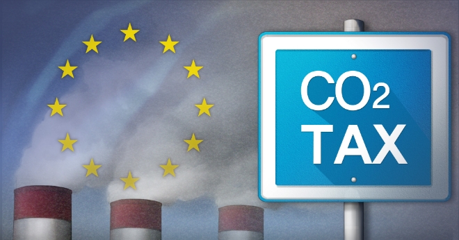 유럽연합(EU)이 다음 달 1일부터 탄소국경조정제도(CBAM) 도입에 따라 EU로 수출하는 제3국 철강기업들의 탄소 배출량 보고를 받는다. 일러스트=연합뉴스