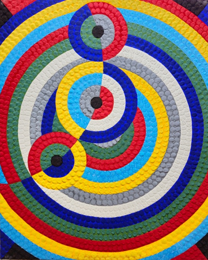 박종용 작 무제(결) 162.2×130.3cm Mixed media. 2022