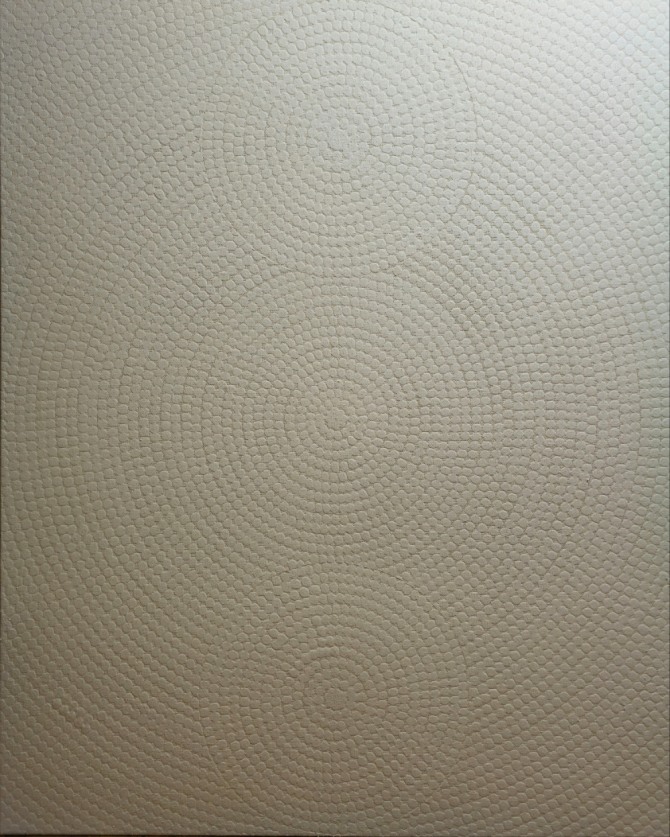 박종용 작 무제(결) 90.9×72.7cm Mixed media.  2023