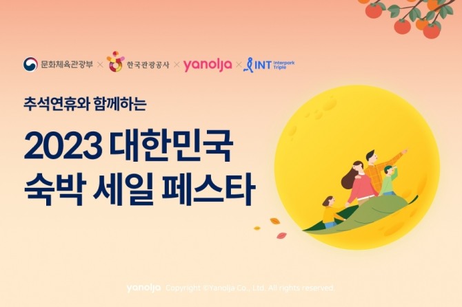 야놀자 ‘2023 대한민국 숙박 세일 페스타’ 동참  /사진=야놀자