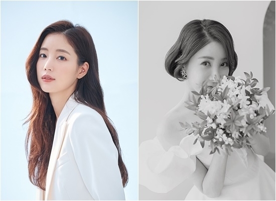 기은세·서인영이 이혼설에 휩싸였다. 공교롭게도 같은 주, 동시기에 휘말렸다. 사진은 기은세 프로필 사진, 서인영 웨딩화보(오른쪽). 사진=써브라임, 서인영 인스타그램