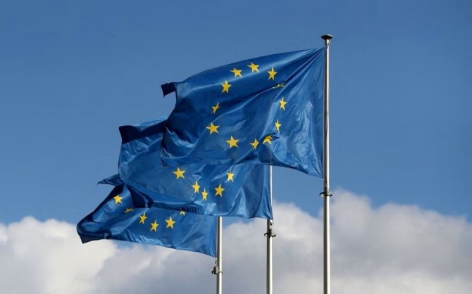 EU 깃발 사진.  사진=로이터