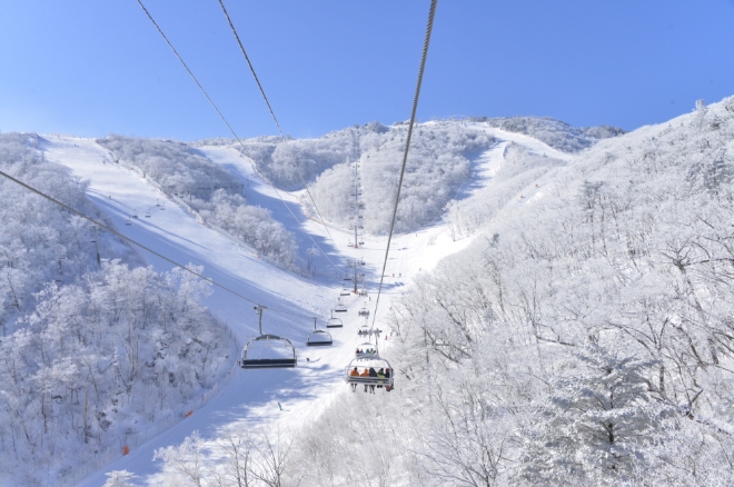 부영그룹 무주덕유산리조트 스키장 전경. 사진=부영그룹
