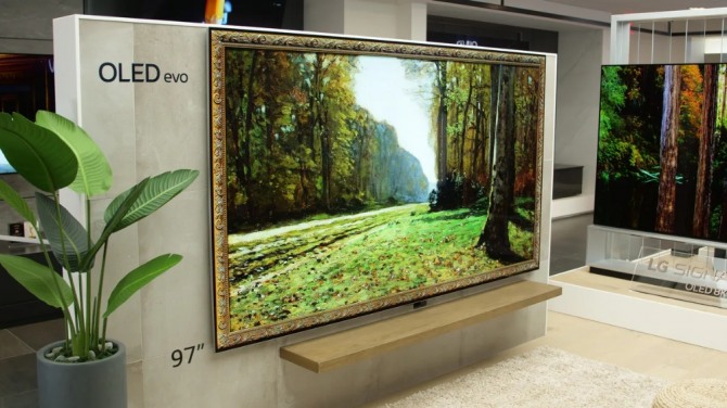 LG전자가 지난해 미국에서 출시한 ATSC 3.0 표준 호환 'G2' OLED TV. 사진=LG전자