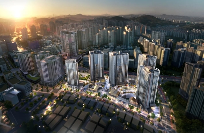 롯데건설 '검단신도시 롯데캐슬 넥스티엘'. 사진=롯데건설