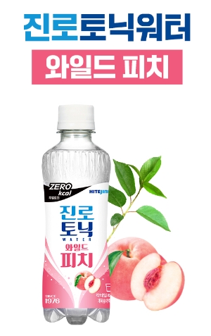 하이트진로음료 ‘진로토닉 와일드피치’ 300mL 제품 이미지. 사진=하이트진로음료