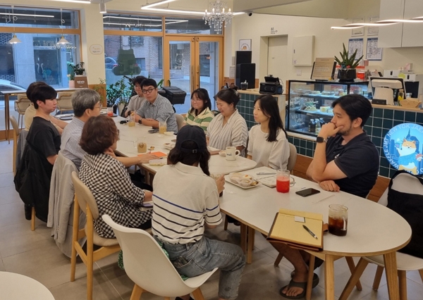 청년창업인 소통 간담회 모습.사진=고양시