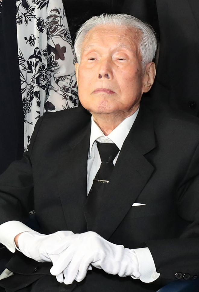 이승만 전 대통령의 양아들 이인수 박사가 1일 오후 서울 종로구 서울대학교 병원에서 노환으로 별세했다. 사진=연합뉴스