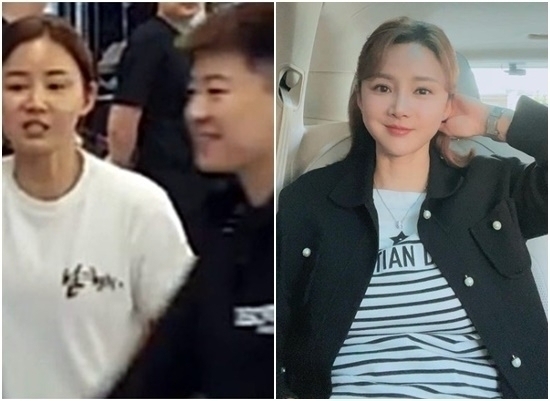 남현희 남편 전청조 씨가 사기혐의로 10월 31일 경찰에 체포됐다. 한편 앞서 남현희는 남편 전청조 씨와 성관계 시 분명 남자였다고 주장했다. 10월 30일 방송된 CBS '김현정의 뉴스쇼'에서 김현정 앵커가 남현희(본명·42)에게 전청조 씨가 성별에 있어서, 여성이 남성이라면서 접근했는데 어떻게 정말 모를 수 있었는지 이 부분을 많이들 의아해하고 있다고 물었다. 남현희는 전청조 씨가 고환 이식 수술을 받았다고 한 말과, 전 씨가 가져다 준 가짜 임신테스트기 모두 반신반의했다는 취지로 말했다. 사진은 왼쪽부터 남현희 남편 전청조 씨(전 예비 신랑·전 남자친구), 남현희. 사진=남현희 인터내셔널 펜싱아카데미 SNS, 남현희 인스타그램