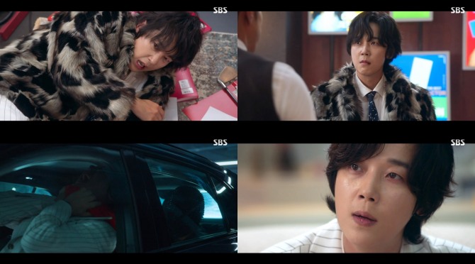 ‘7인의 탈출’ 윤종훈이 ‘톰과 제리’의 제리(쥐)처럼 궁지에 몰렸다. 지난달 27, 28일 방송된 SBS 금토드라마 ‘7인의 탈출’(7탈·칠 탈·극본 김순옥 연출 주동민·오준혁)에서 윤종훈은 매튜리(엄기준)와 K 케이(김도훈) 사이에서 찌질함과 비열함을 오가는 양진모로 분해 디테일을 더했다. 사진=SBS ‘7인의 탈출’
