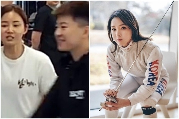 남현희 남편 전청조 씨가 사기혐의로 10월 31일 경찰에 체포됐다. 한편 앞서 남현희 남편 전청조 씨가 성전환 수술이 불가능했을 것이라는 전문가 분석이 나왔다. 프로파일러인 배상훈 우석대 경찰행정학과 교수는 10월 27일 방송된 'YTN 라디오(FM 94.5)-YTN 뉴스 FM 슬기로운 라디오생활'과 전화 인터뷰에서 전 씨 관련 여러 의혹들을 분석했다. 사진은 남현희 남편(전 예비 신랑·전 남자친구) 전청조 씨, 남현희 펜싱 착장 모습. 사진= 남현희 인터내셔널 펜싱아카데미 SNS, 남현희 채널