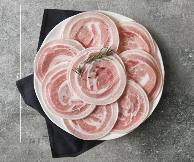 도드람한돈 냉동 꽃삼겹살  /사진=도드람