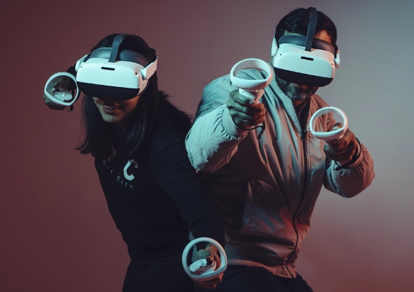중국 가상현실(VR) 기업 피코의 '피코 네오3 링크' 헤드셋. 사진=피코