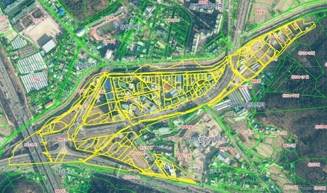안산시 상록구는 지난 14일 건건동 838번지 일원 건건4지구 267필지(13만8365.9㎡)의 지적재조사 사업을 완료했다. 안산시 제공