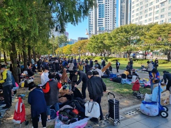 2023 시민참여 나눔장터 행사. 사진=부산시