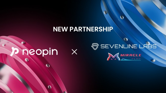 네오핀이 웹3 e스포츠 토너먼트 플랫폼 운영사 ‘세븐라인랩스’와 파트너십을 체결했다. 사진=네오핀