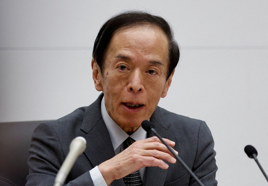 우에다 가즈오 일본은행 총재. 사진=로이터