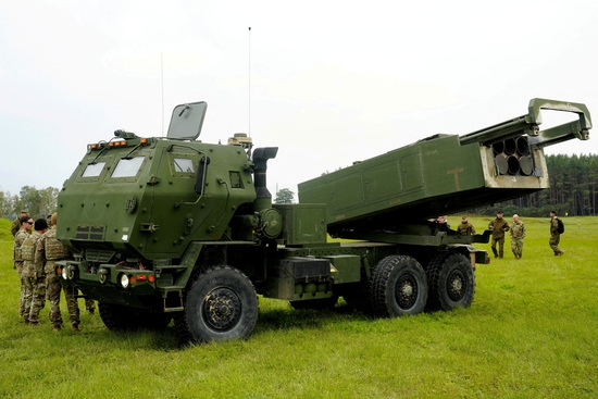  M142 고기동 포병 로켓 시스템(HIMARS). 사진=로이터