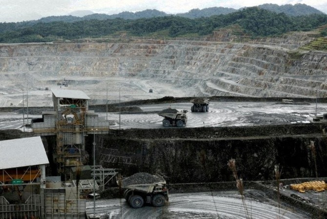 캐나다 광산기업 퍼스트 퀀텀 미네랄의 파나마 코브레 구리 채굴장(사진=로이터)