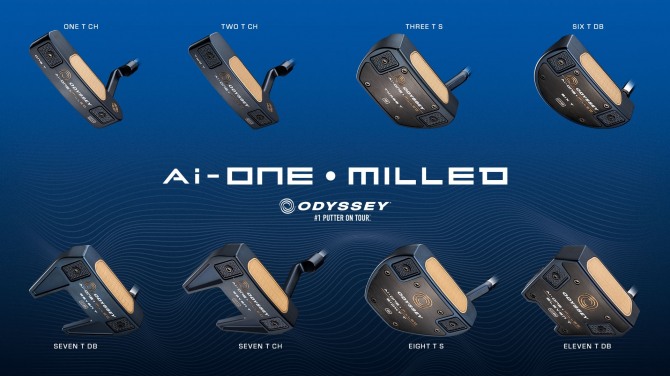 Ai-ONE MILLED 퍼터. 사진=캘러웨이골프