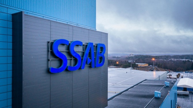 스웨덴 철강회사 사브(SSAB).