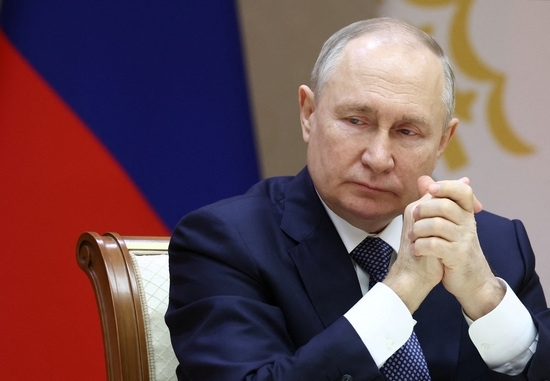 5번째 대선에 도전하는 푸틴 러시아 대통령. 사진=본사 자료