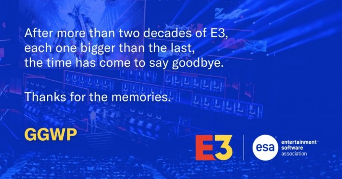 E3 주최국이 X에 대회 영구 중단을 공식적으로 알렸다. 사진=ESA 공식 SNS