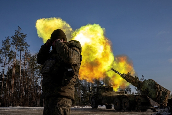 독일이 우크라이나에 5억 유로의 무기를 새로 보내기로 했다.  사진=로이터