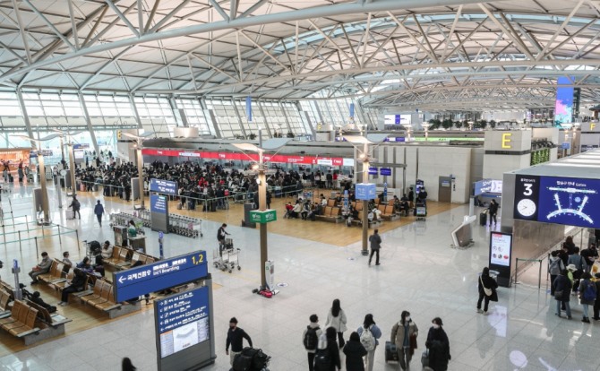 인천공항 제1여객터미널. 사진=인천공항공사
