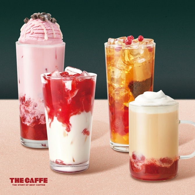 이랜드이츠 더카페 겨울 딸기 시즌 메뉴  /사진=이랜드