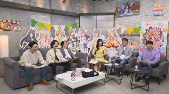 '우마무스메 프리티 더비' 서비스 1.5주년 기념 특별 라이브 방송 모습. 유저들과의 소통에 힘 쓴 결과 현재도 높은 인기와 매출을 올리며 제2의 전성기를 구가하고 있다. 사진=카카오게임즈
