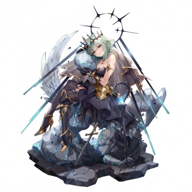 비탄의 성녀 '캐서린' 일러스트. 사진=카카오게임즈