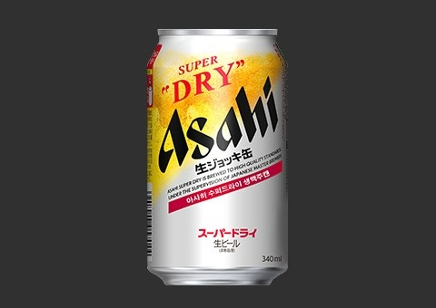 아사히 수퍼드라이 생맥주 캔.  사진=롯데아사히주류