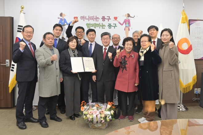 서울 중구가 28일 신당10구역 주택 재개발 정비사업에 대한 조합 설립을 인가했다. 사진=중구 