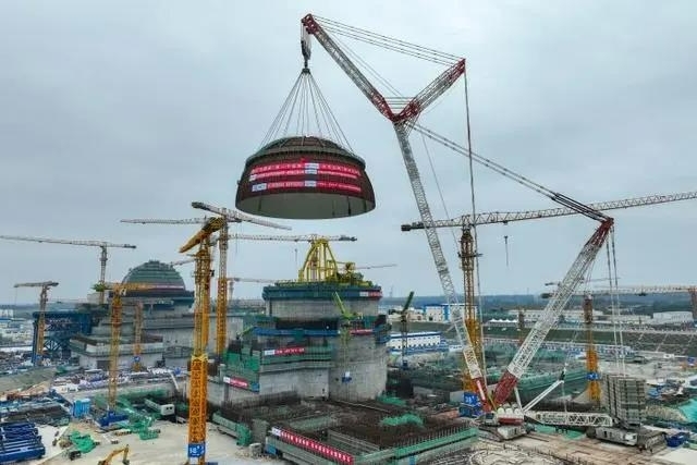 중국 하이난의 원전 건설 현장. 사진=연합뉴스