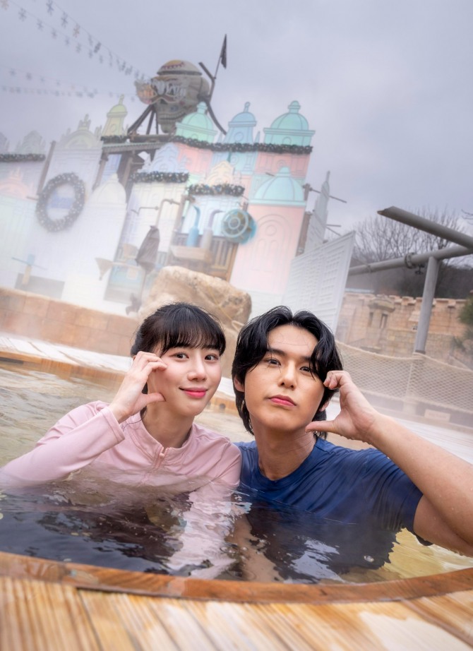 캐리비안 베이, 겨울 부캐 윈터 스파 캐비  /사진=삼성물산