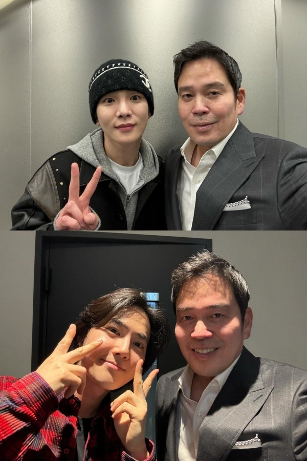 신세계 그룹 정용진 부회장이 SM엔터테인먼트 사옥을 방문을 인증했다. 사진=정용진 부회장 인스타그램