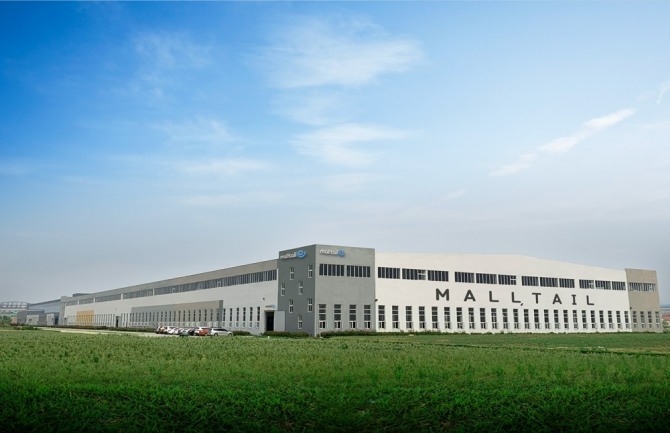 몰테일 중국 웨이하이 물류센터 외부. 사진=커넥트웨이브