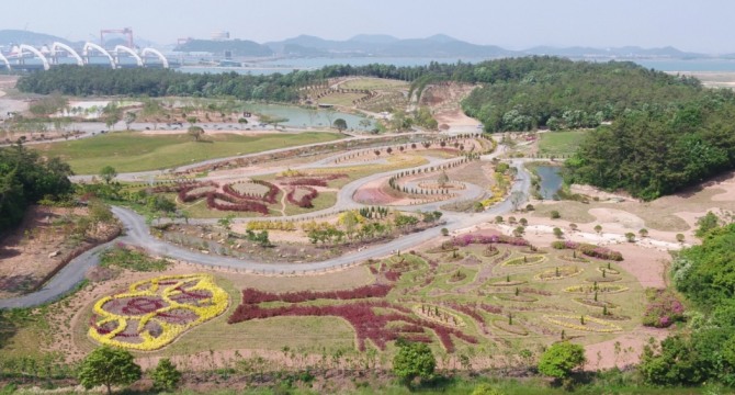 전남 해남군 솔라시도 기업도시 산이정원. 사진=해남군