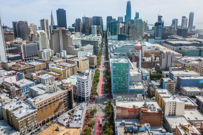 미국 샌프란시스코시를 포함한 캘리포니아주에서 지난 1월에 상업용 부동산 압류 비율이 전달에 비해 72% 급증했다. 사진=와이어드