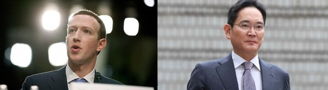 방하하는 마크 저커버그 메타 CEO(왼쪽)과 이재용 삼성전자 회장(오른쪽). 사진=연합뉴스